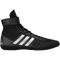 Adidas Combat Speed 5 Wrestling Shoe in Black and White from the side